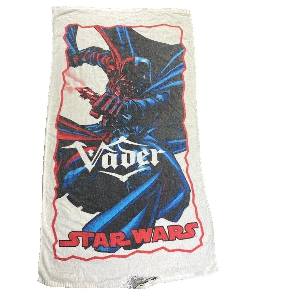 Vintage Star Wars Darth Vader Sith Beach Towel LucasFilm 29